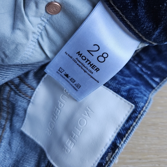 Mother Superior high waist tune up hover cuff jeans - Picture 10 of 10